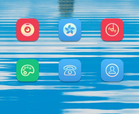 流动水波 护眼江南 screenshot