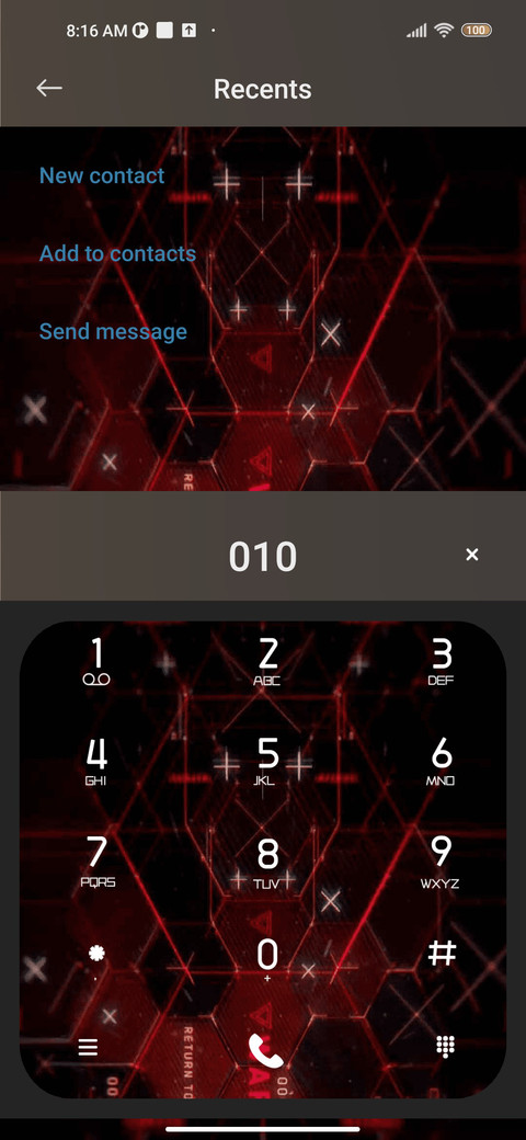 Space-time tunnel screenshot
