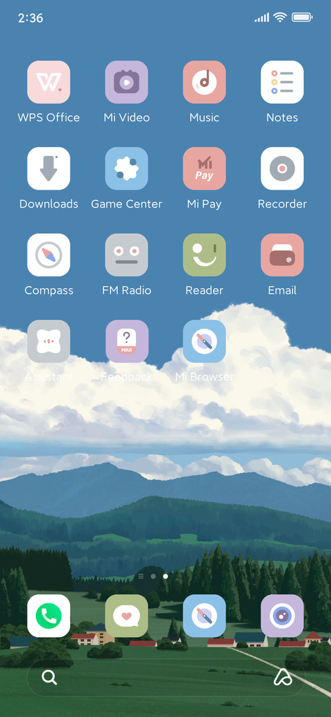 Green Landscape screenshot
