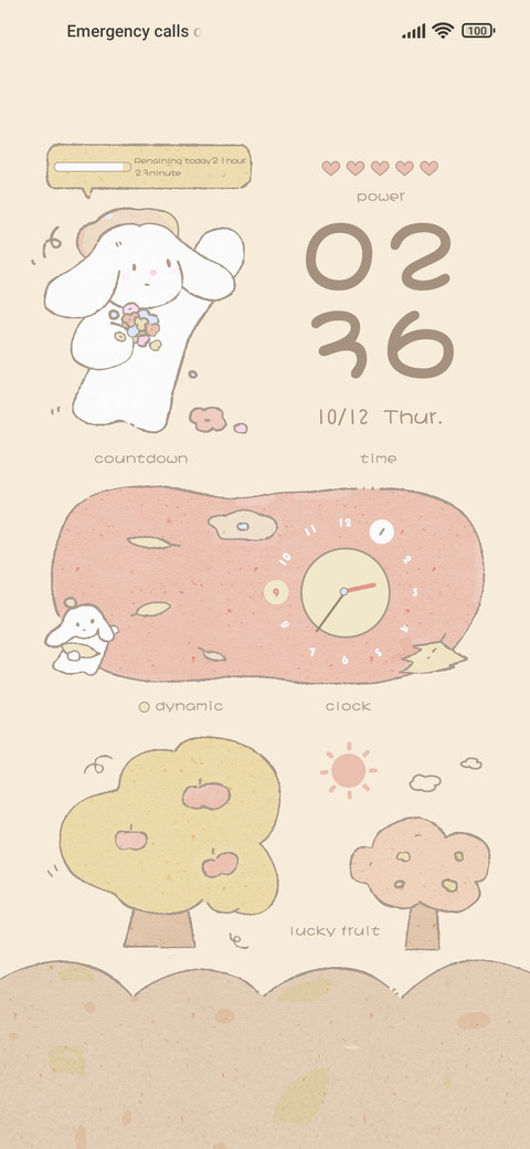 Autumn outing dog screenshot