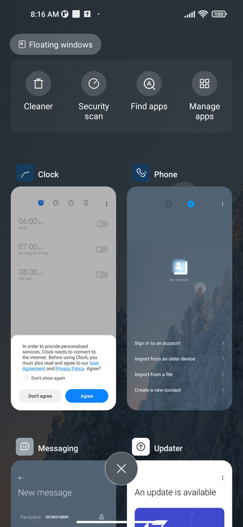 cold quilt window screenshot