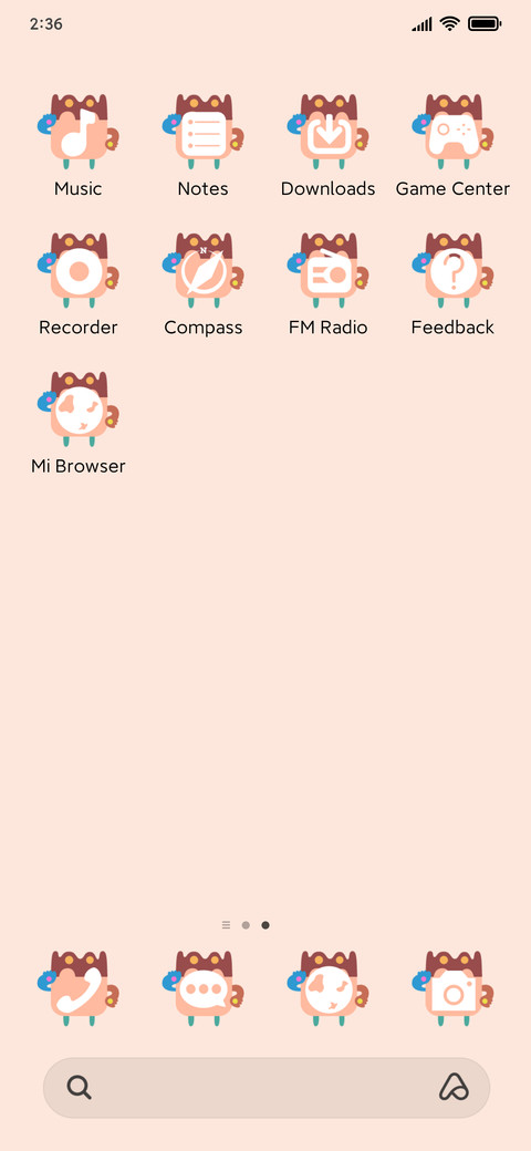 Flip card game screenshot