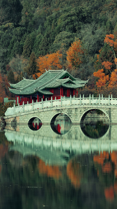 桥上风景 screenshot