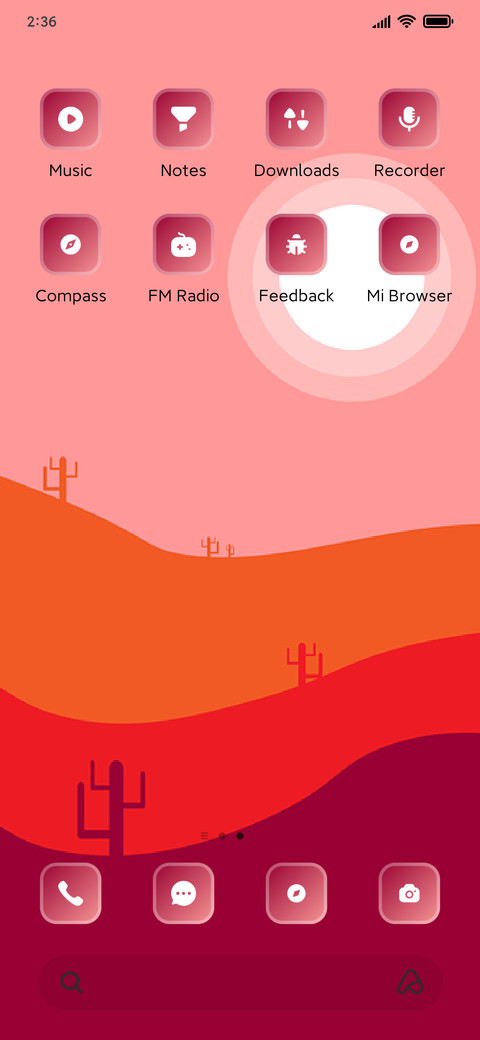 Sunset screenshot