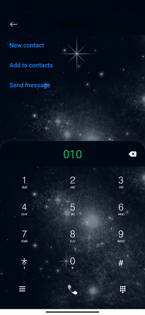 unknown galaxy screenshot