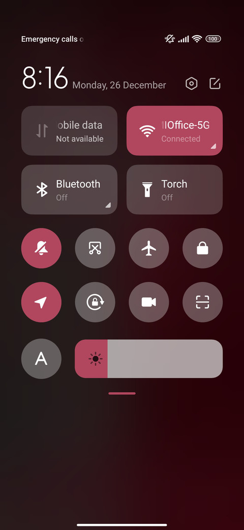 Luxury screen screenshot