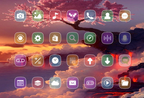 樱花树重力动态+自由桌面 screenshot