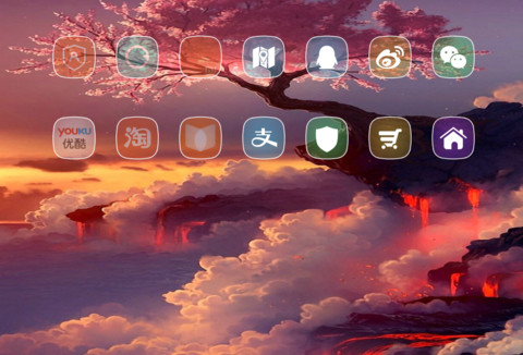樱花树重力动态+自由桌面 screenshot