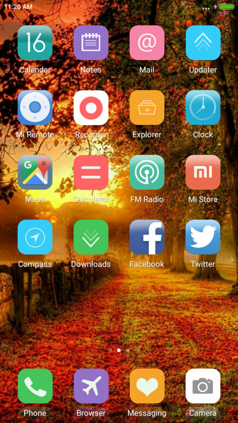  Thick autumn screenshot