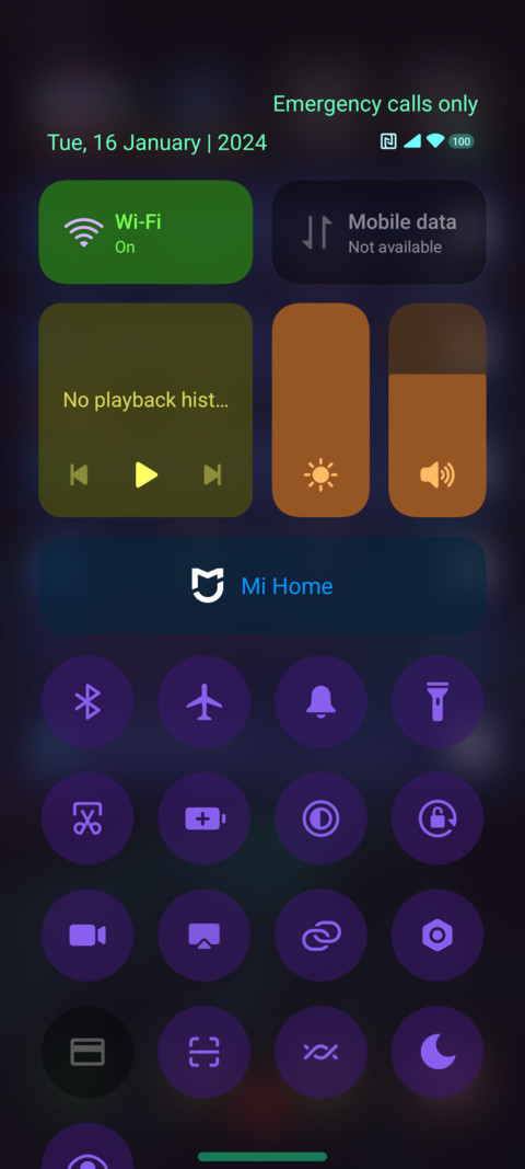 Colors UI screenshot