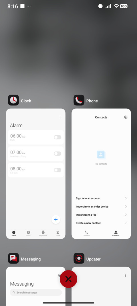 OX GR2 screenshot