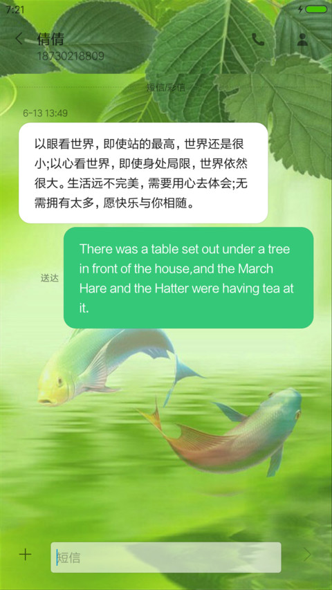 鱼鱼（4D动态锁屏流星雨滴充电特效3D壁纸重力滚动） screenshot