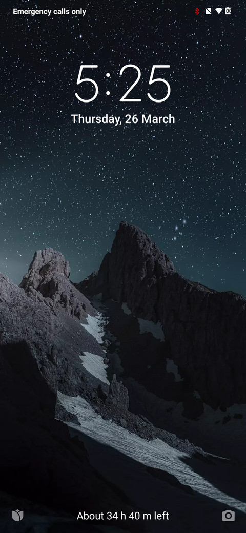 OxygenOS dark screenshot