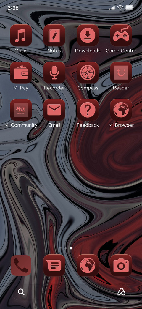 Pure Red screenshot