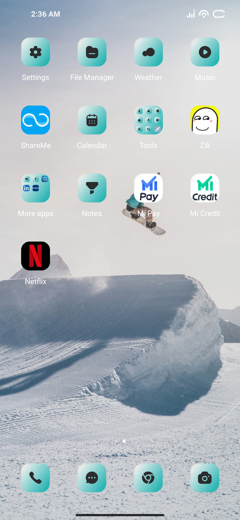 Snow Sliding screenshot