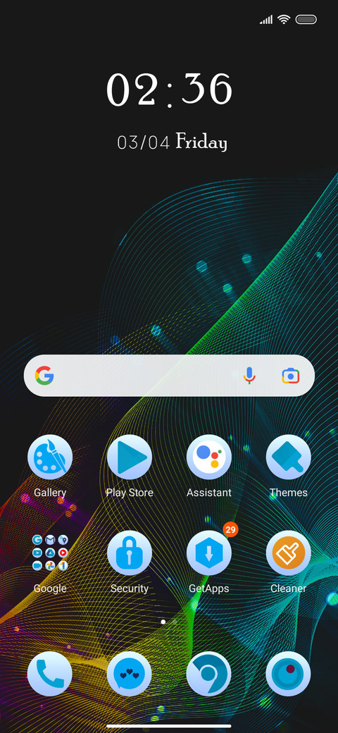 Lighting screenshot