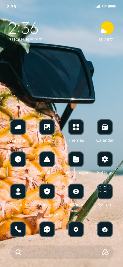 Pineapple screenshot