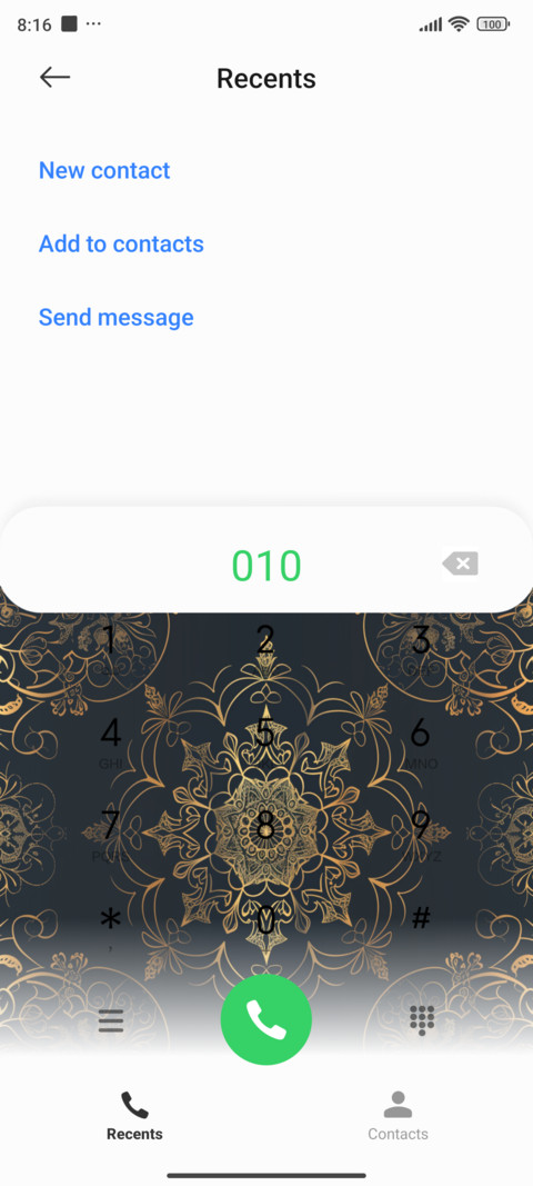 Golden stripe screenshot