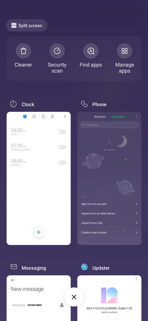 Several planets screenshot