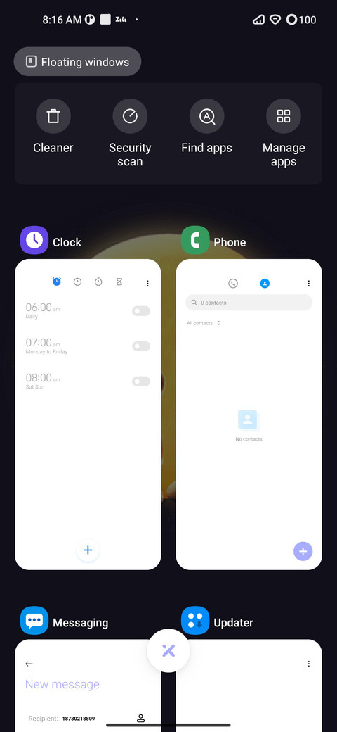 Hello UI screenshot