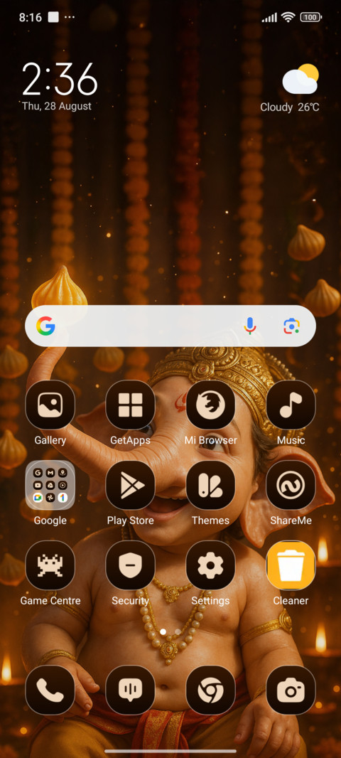 Ganesha with Modak screenshot