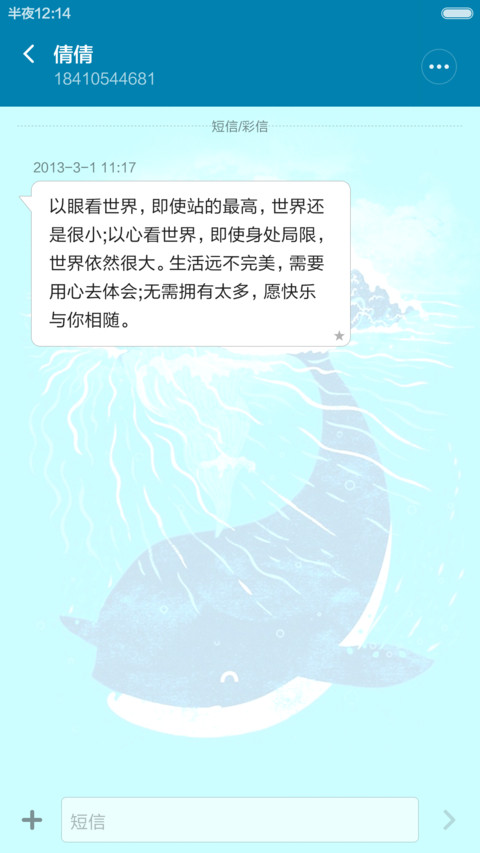和鲸鱼一起冲浪 清爽简约 右滑解锁 screenshot