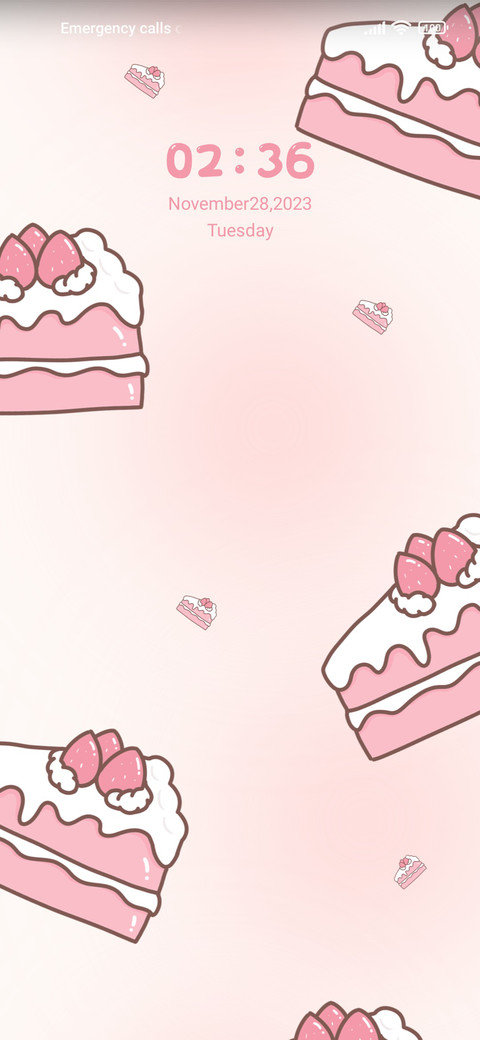 Screenful cake screenshot