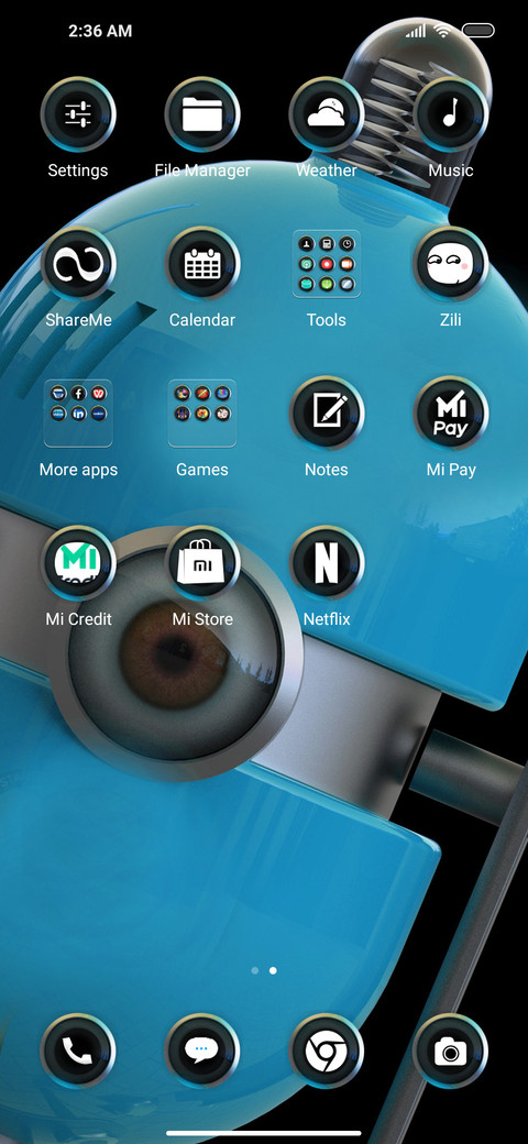 Futuristic fi screenshot