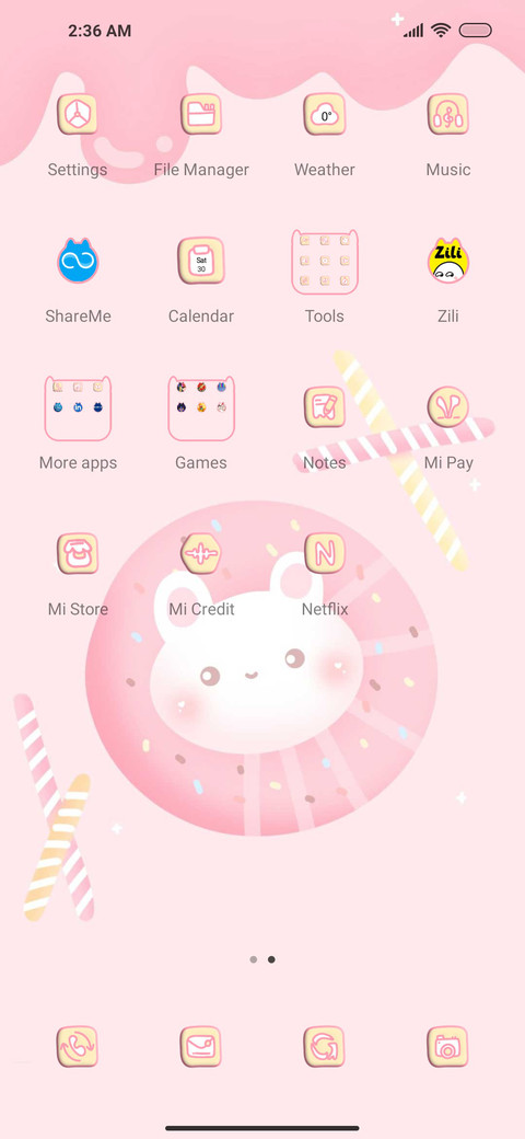 Donut bunny screenshot