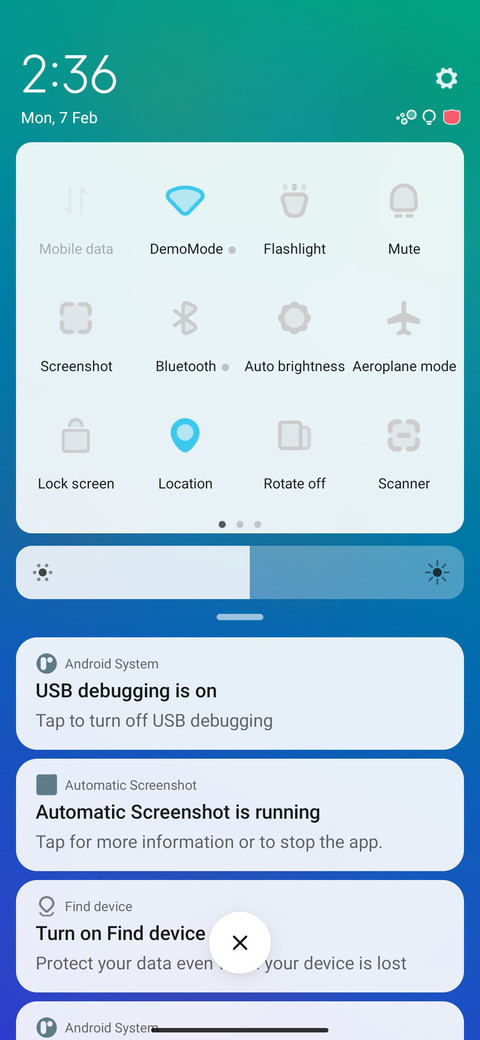Test screenshot