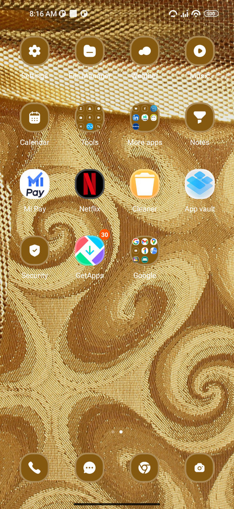 Present screenshot