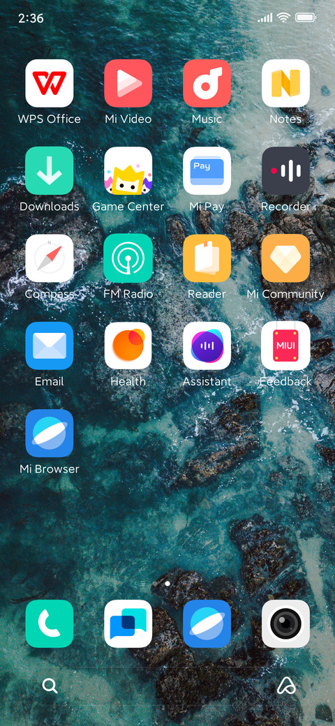 Orange UI screenshot