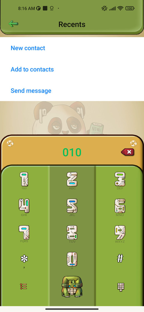 Evolution screenshot
