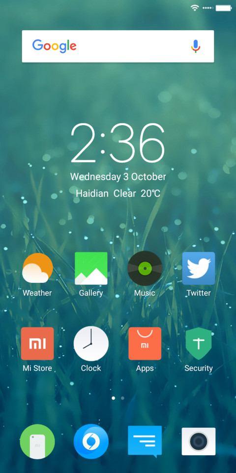 Natural screenshot