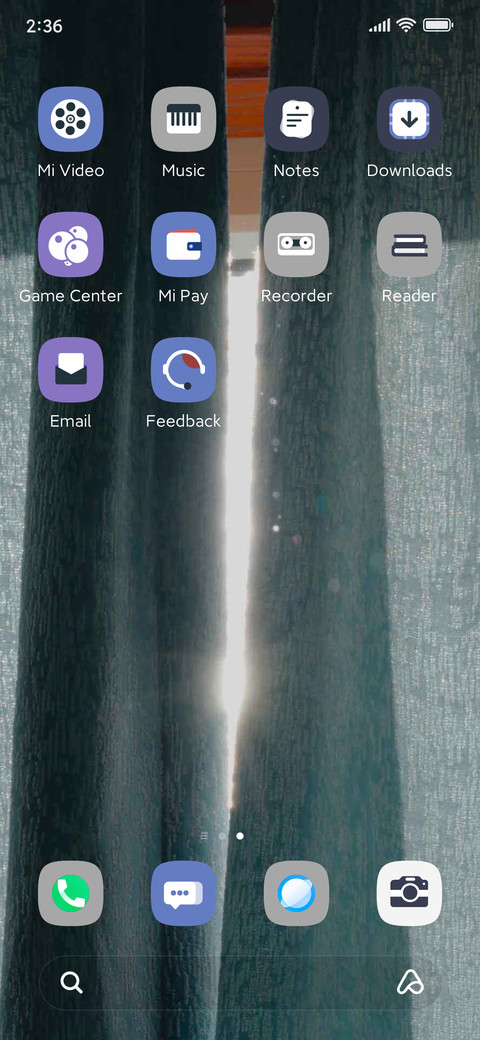 Outside the window screenshot