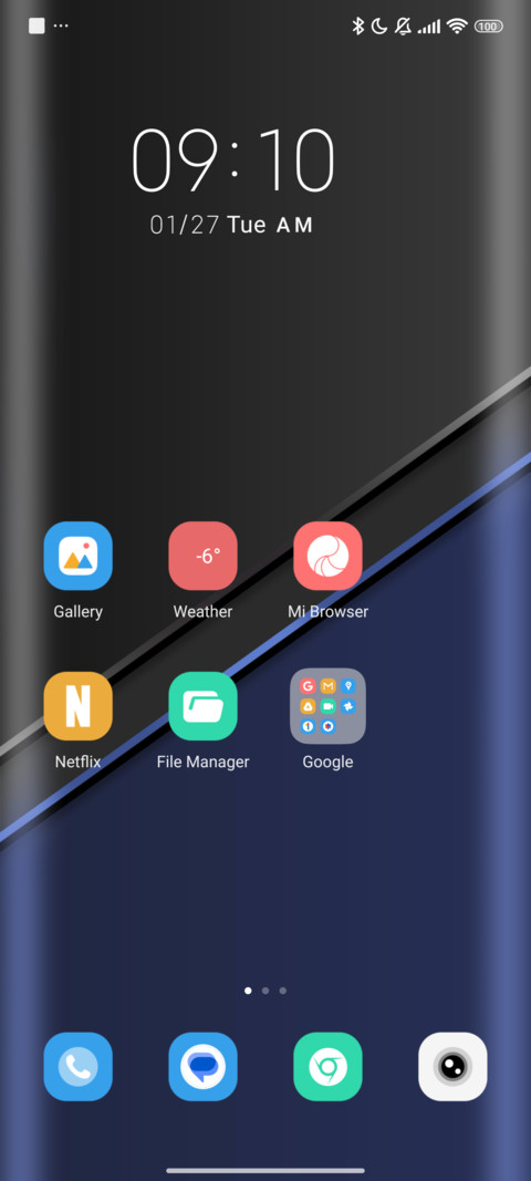 Ink Shadow Blue screenshot
