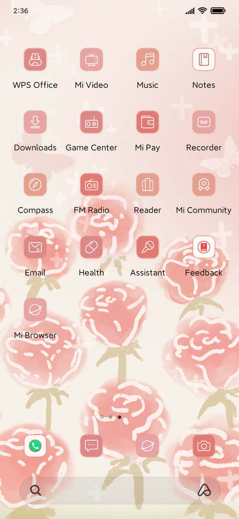 romantic rose screenshot