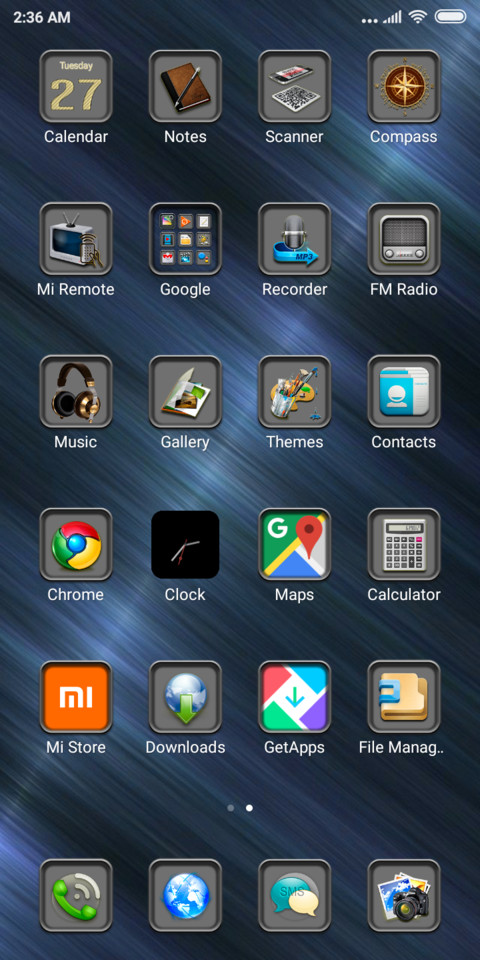 Vega_metallic screenshot