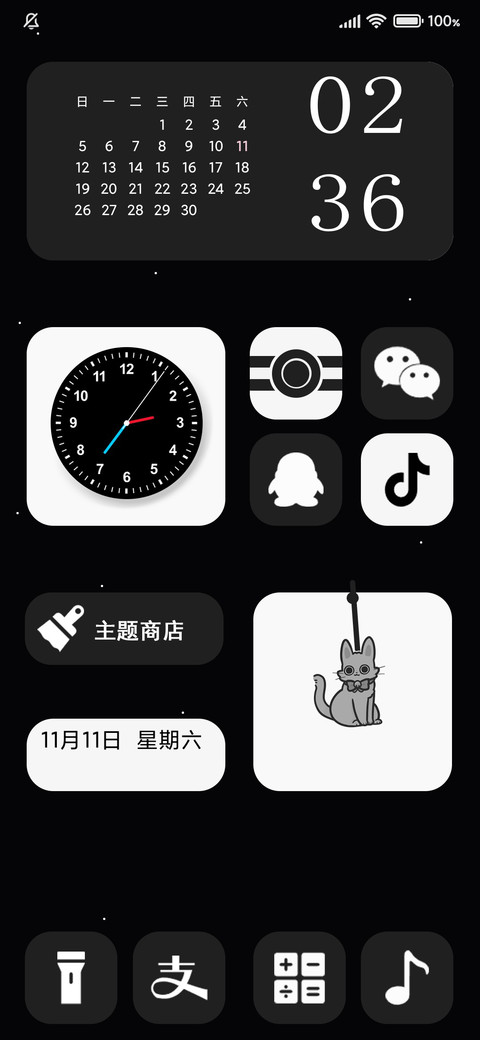 极简黑白pro screenshot