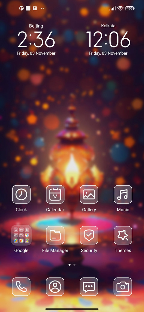 Candle light screenshot