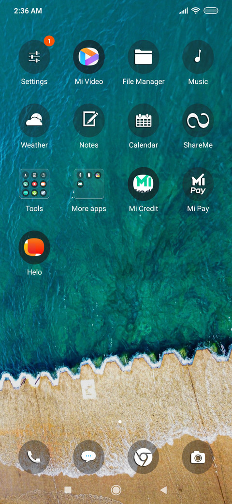 View to screenshot