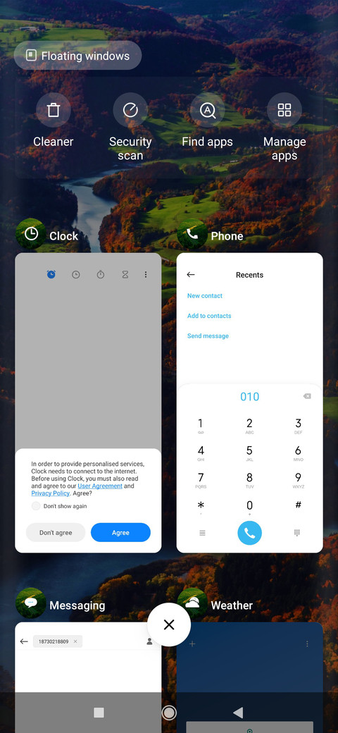 View tri screenshot