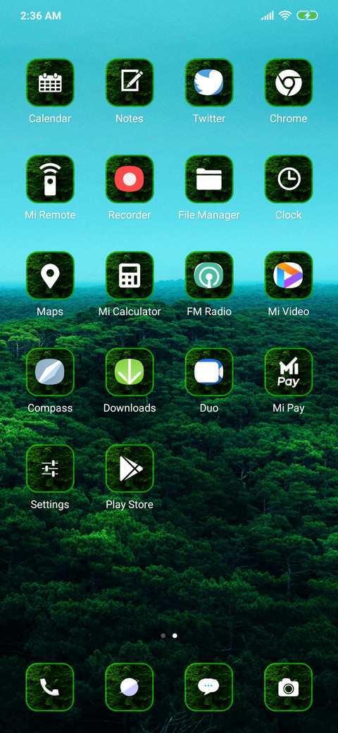 Forest to screenshot