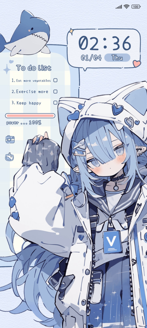 Cute Little Shark screenshot
