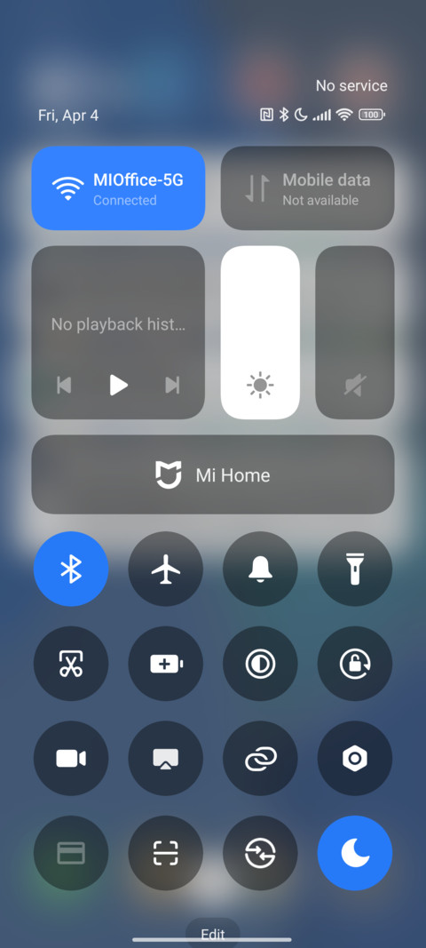 Blue Highlights screenshot