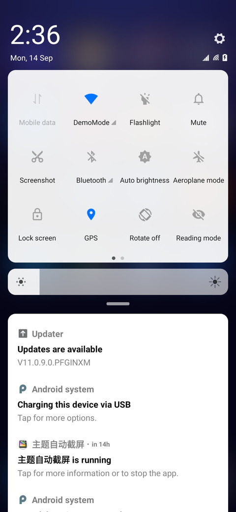 Google Pixel v11 screenshot
