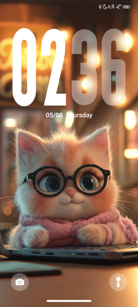 Glasses Kitten screenshot