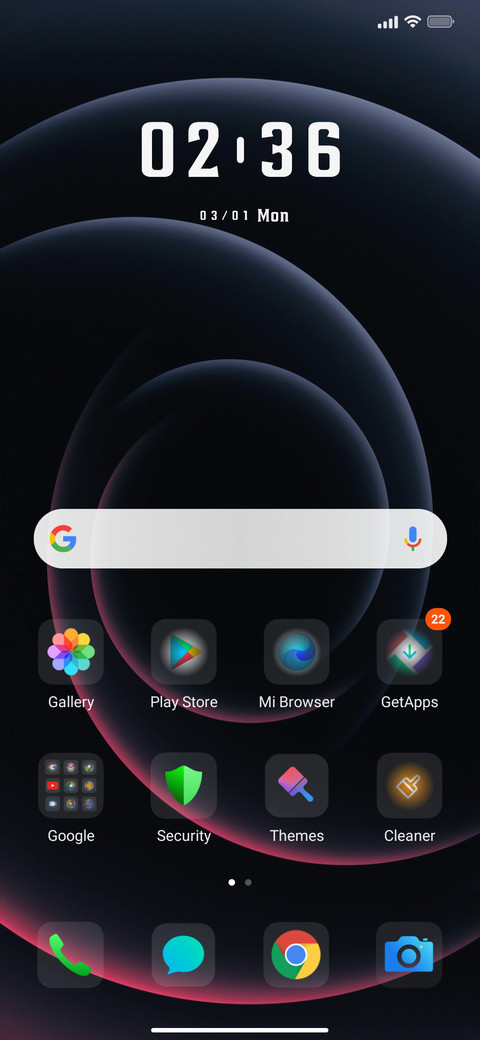 DARK  Phone  screenshot