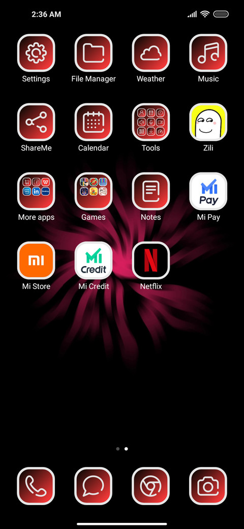 Reddish screenshot