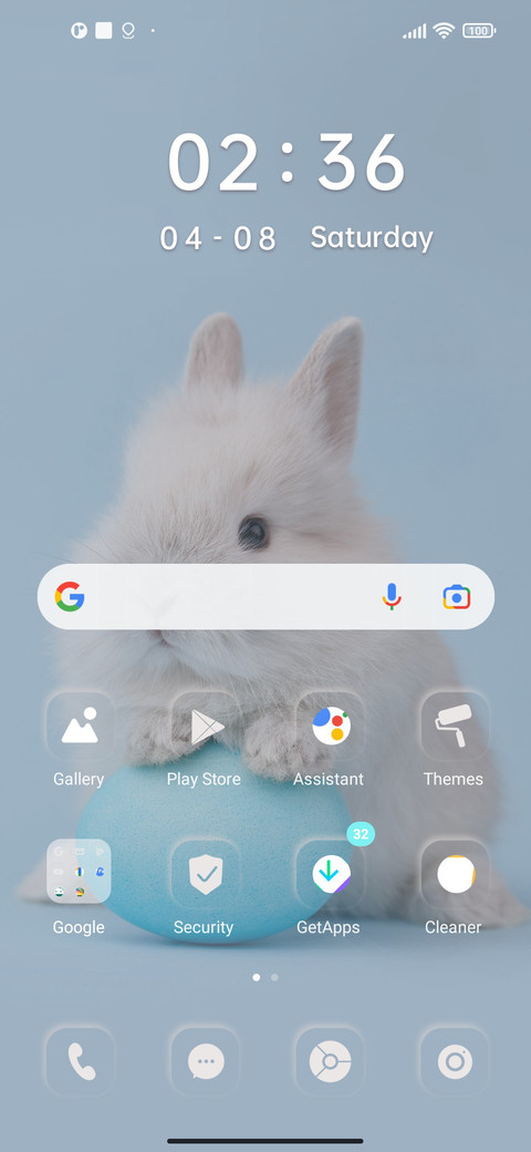 Cute rabbit screenshot